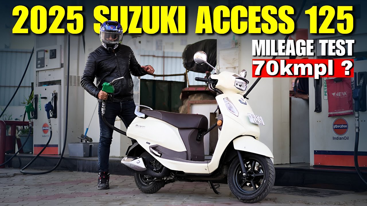 Suzuki Access 125 Mileage test and first ride experience! दबदबा क़ायम है🔥