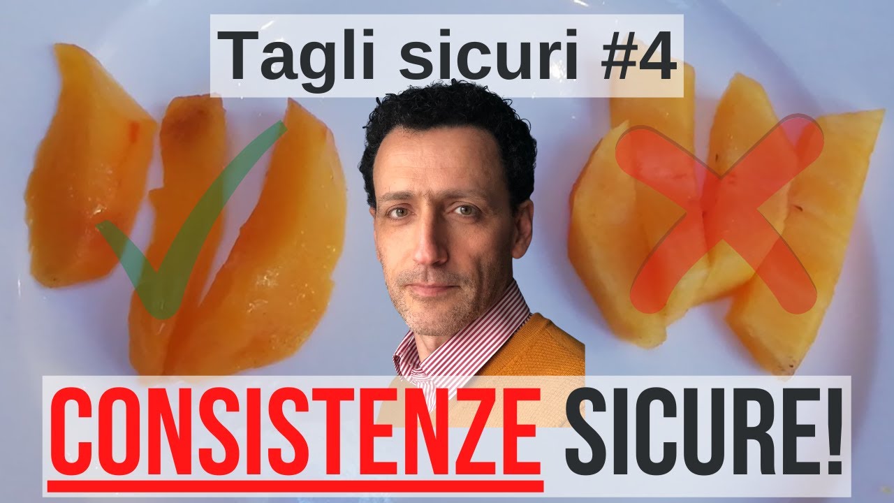 Tagli sicuri #4: il caco e le CONSISTENZE sicure