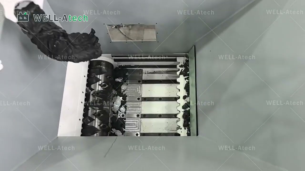 India Single Shaft Shredder Projectmetalshredder #plasticshredder #cardboardshredder #foamshredder