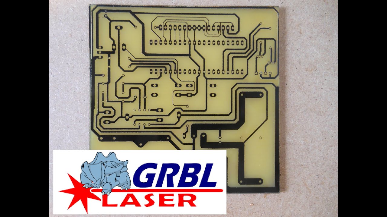 Pcb con Laser GRBL a Bassa Potenza - Serigrafie su metalli - Parte 1 CNC