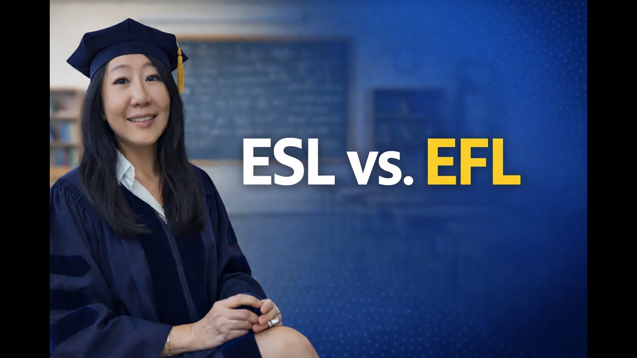 ESL vs. EFL: What Every English Teacher Should Know #esl #efl #tesol #englishteaching #language