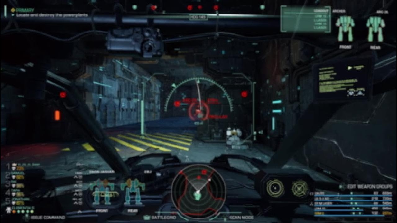 MW5: Clans Ghost Bear Orbital Insertion