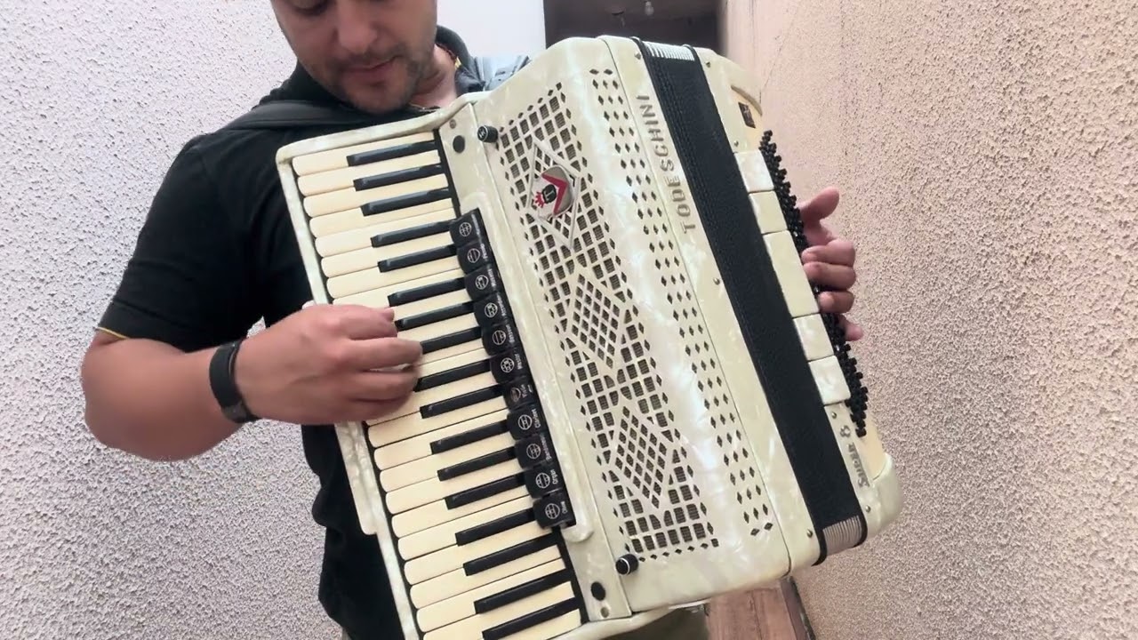 (Vendido Acordeon Todeschini Super 8 / Captação Harmônik