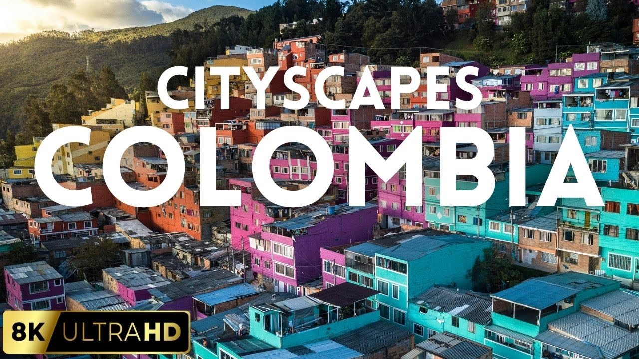 Colombia Cityscapes 8K &ndash; Stunning Urban Views with Relaxing Music