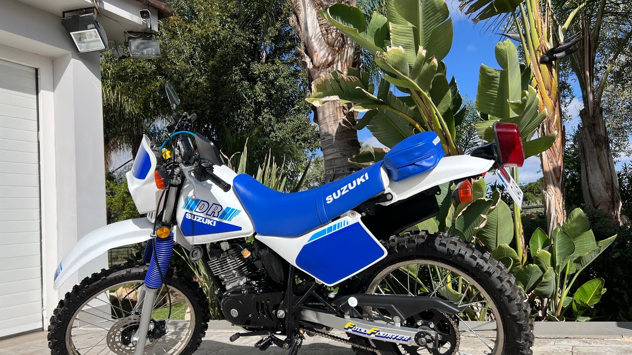 DR125 Suzuki 1990 restored by ansdrifter Cyprus