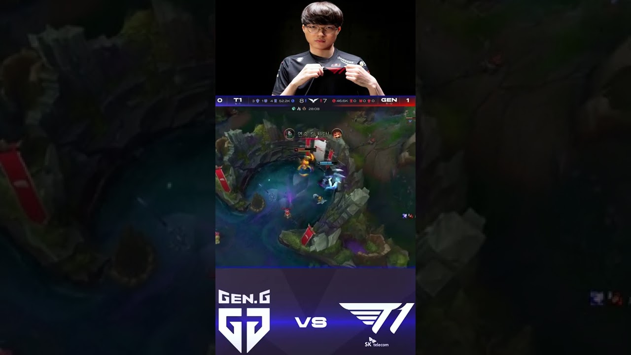 T1 Faker epic baron steal
