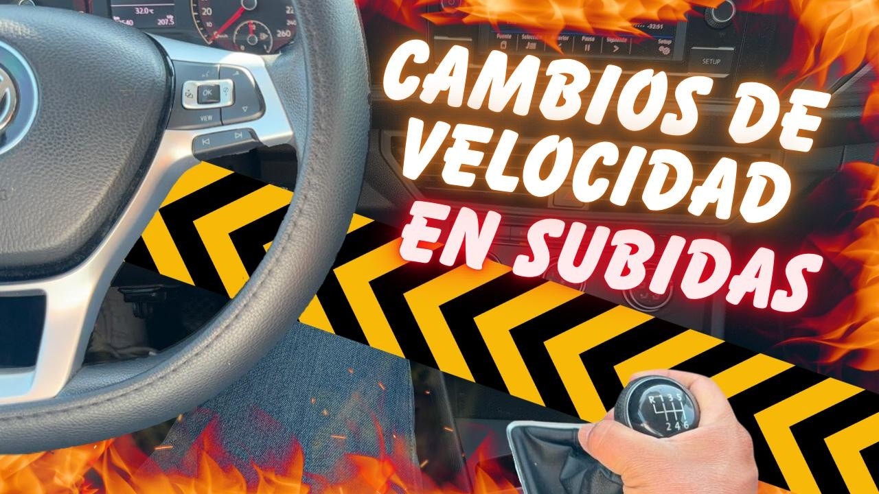 Cambios de velocidad en subida