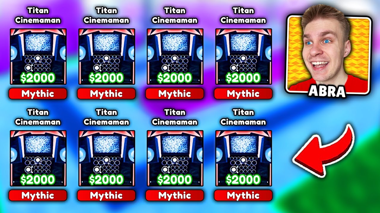 Trafiłem ⚠️ *OSTATNIĄ* MITYCZNĄ POSTAĆ 📺 (TITAN CINEMAMAN) 🤑 za 100 MONET ✅ w Toilet Tower Defense
