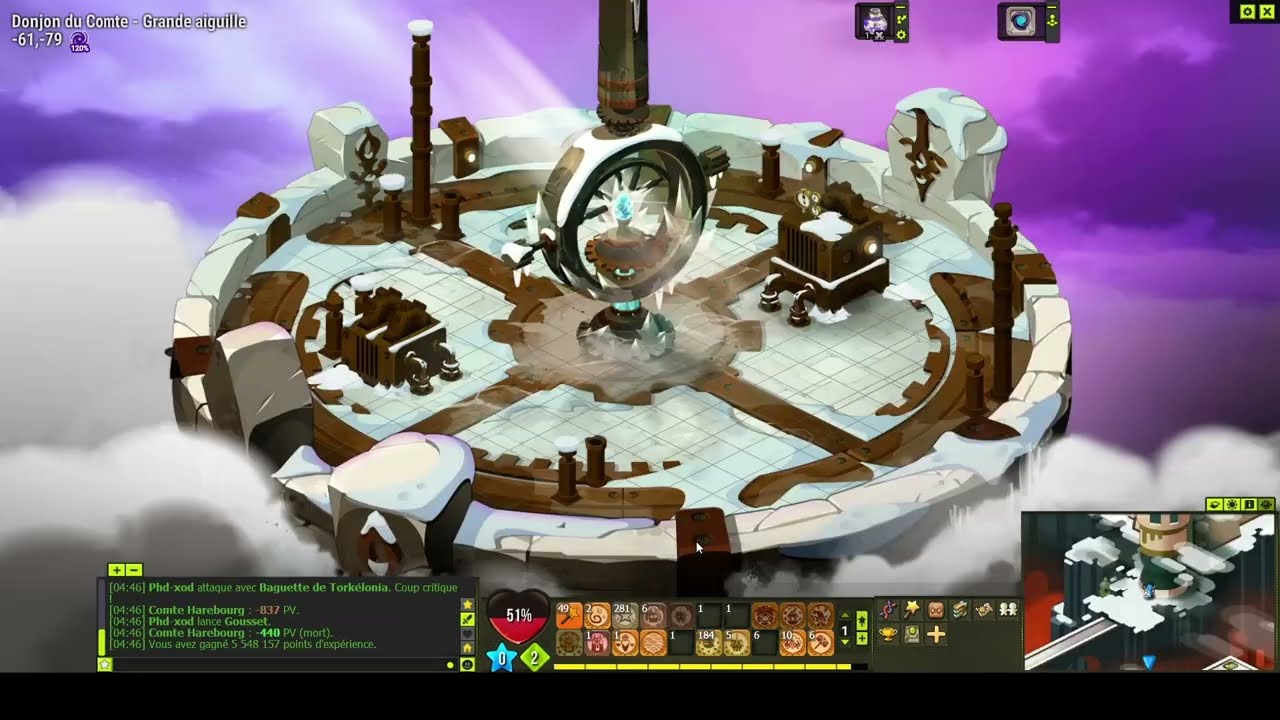 [DOFUS] Solo Comte Harebourg en Elio (26 tours)
