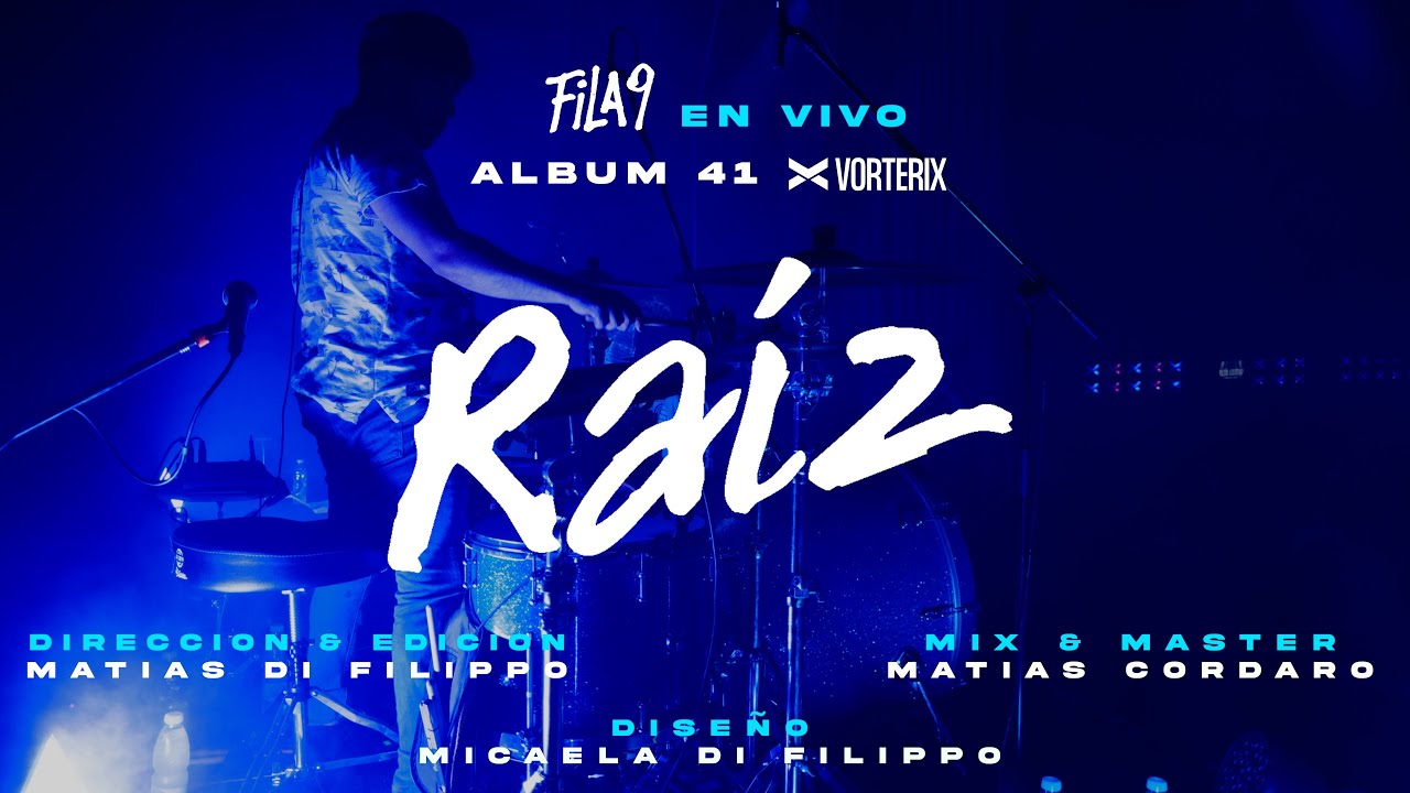 Fila9 | Raiz - Drum Cam Vorterix