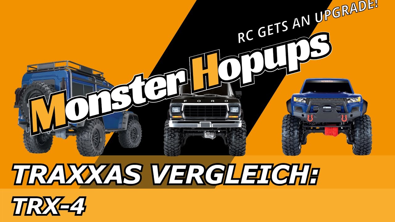 Traxxas TRX-4 Vergleich: Defender 🆚 Bronco 🆚 Sport