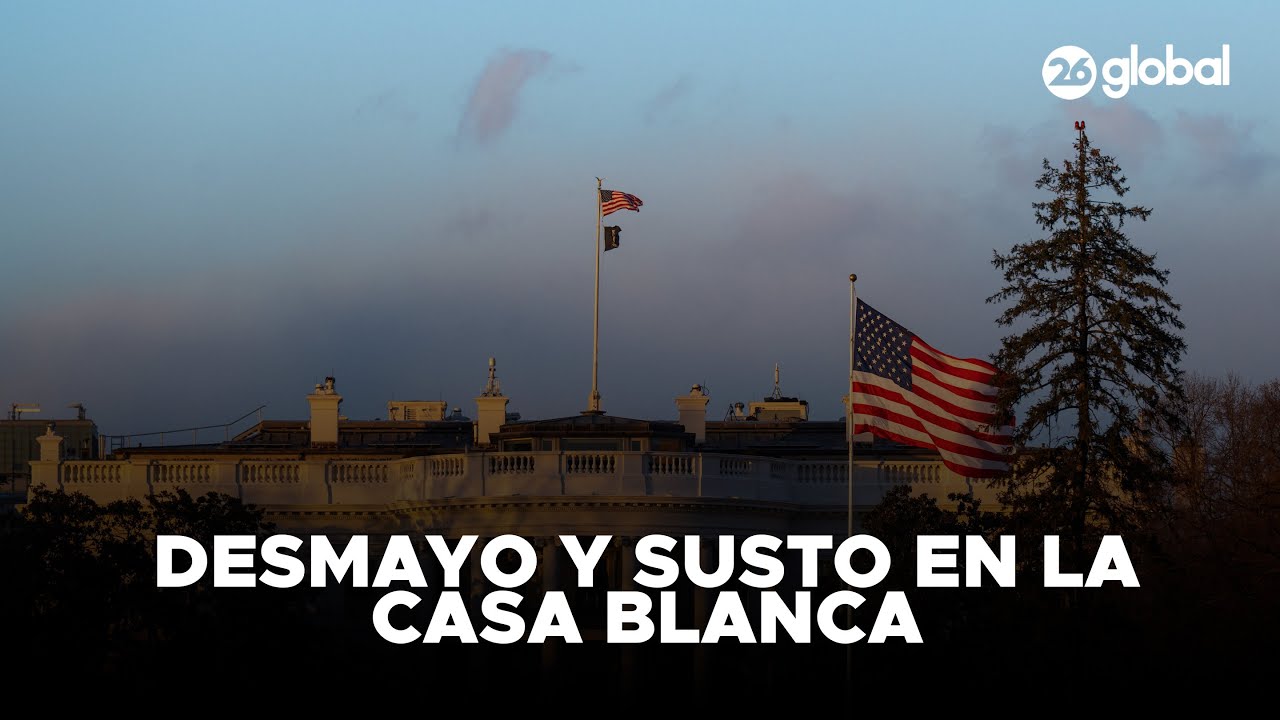 🇺🇸 EEUU | Desmayo y susto en la Casa Blanca #26Global