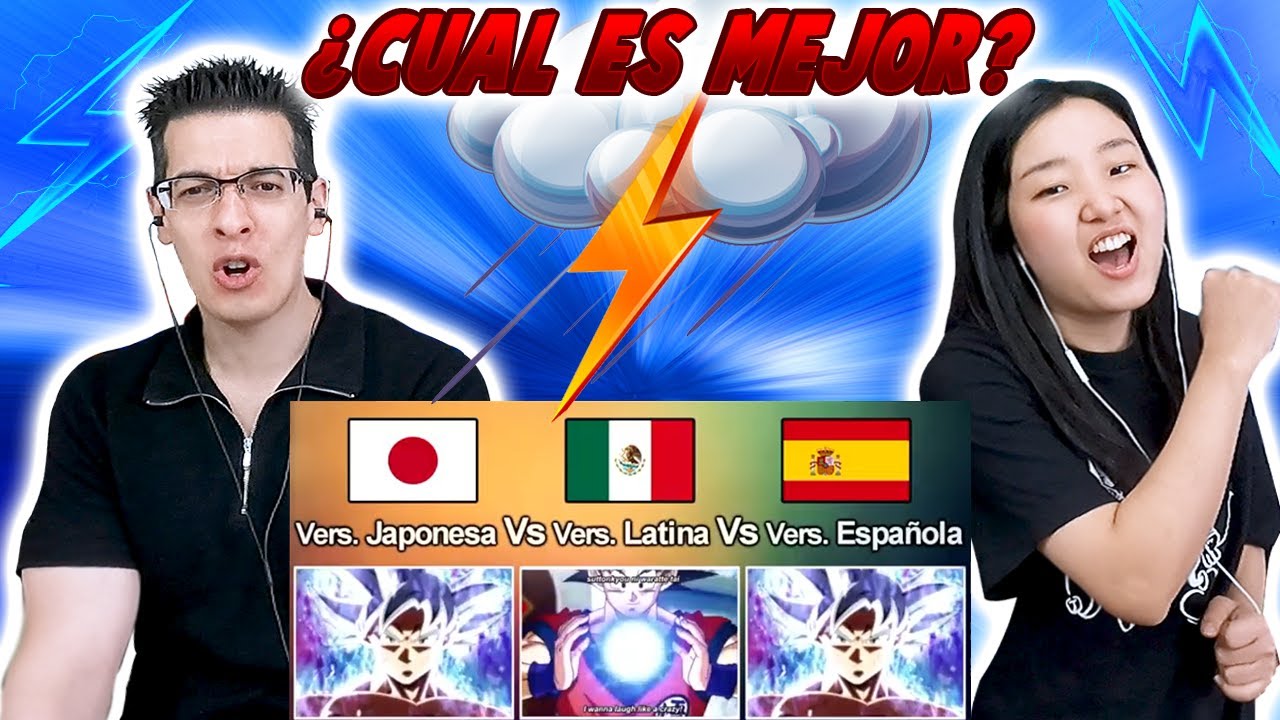 JAPONESA REACCIONA AL DOBLAJE LATINO🇲🇽 vs ESPAÑOL🇪🇸 vs JAPONÉS🇯🇵!! 😲 COMPARACIÓN DE DOBLAJES 🏆