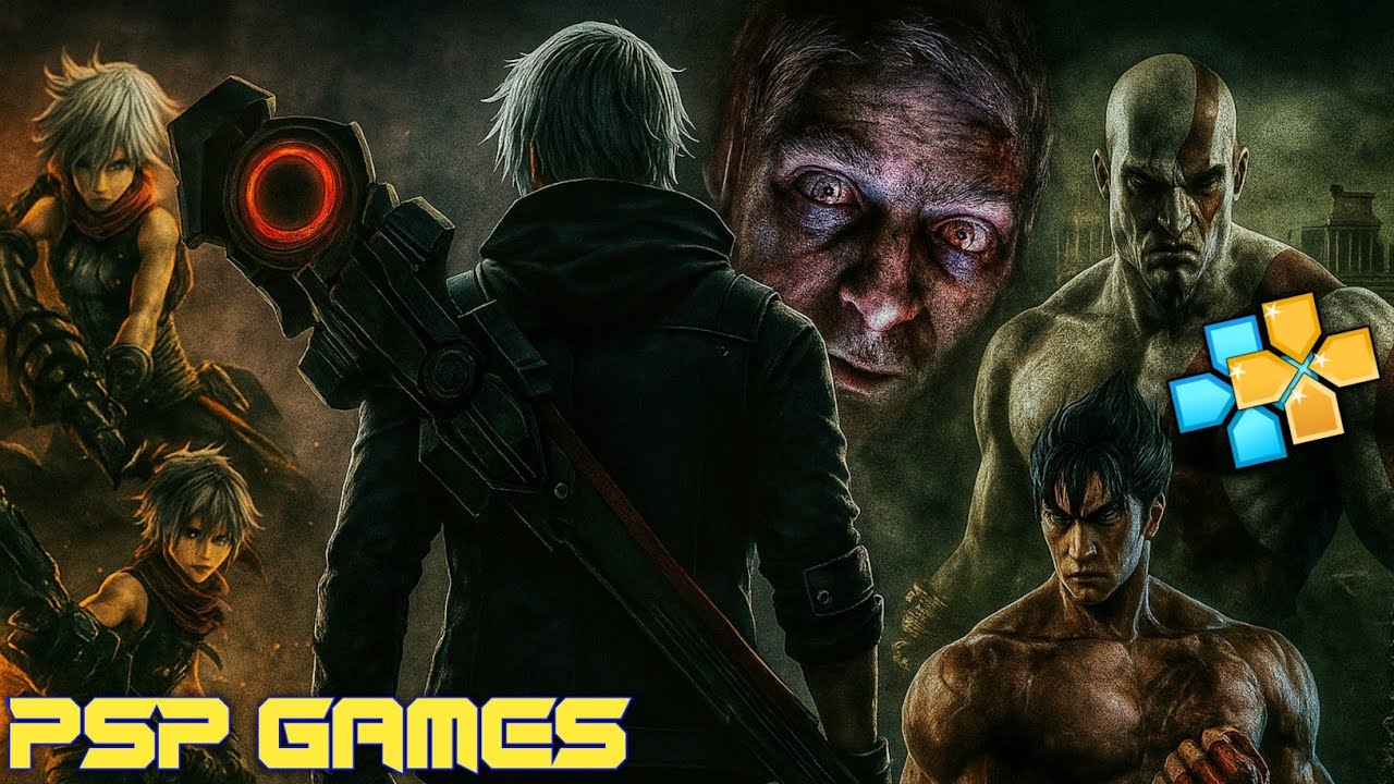High Graphics PSP Games Everyone's Playing in 2025 | Top 5 PPSSPP Emulator Games Picks