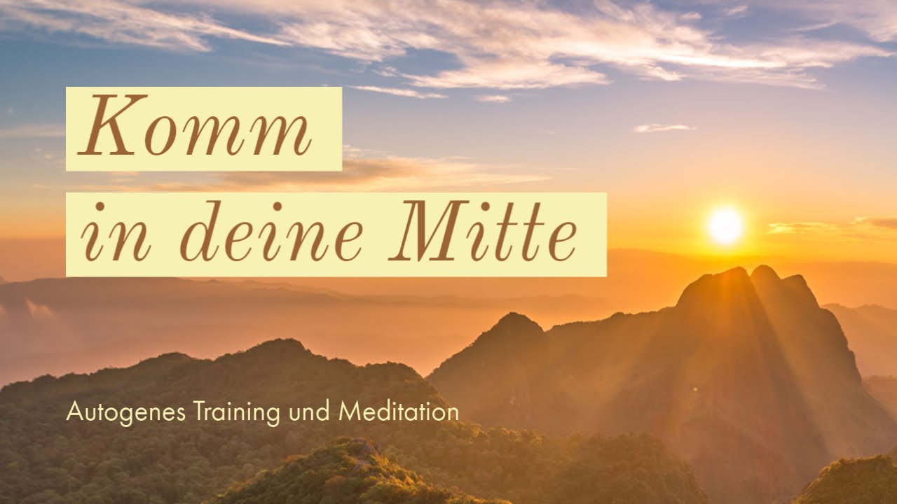 Bestes AT auf Youtube! 30 Min Tiefenentspannung (Autogenes Training, Stressabbau, Meditation)