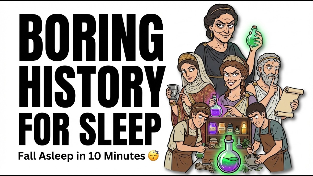 Boring History To Sleep The Dark Secrets of Ancient Rome's Most Feared Poisoners  No Ads ASMR