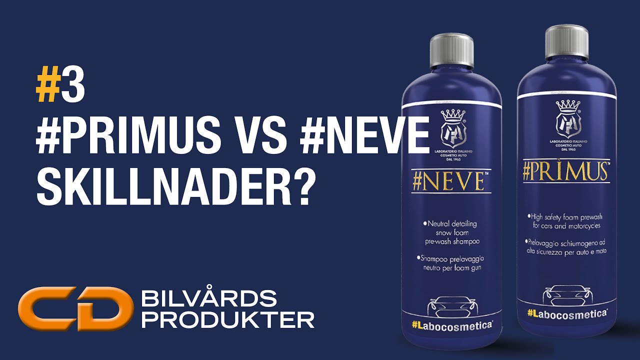#Primus vs #Neve - vad är skillnaden?