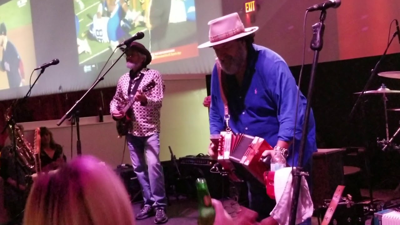 Wayne Toups and ZydeCajun on stage at Rock n Bowl Lafayette LA