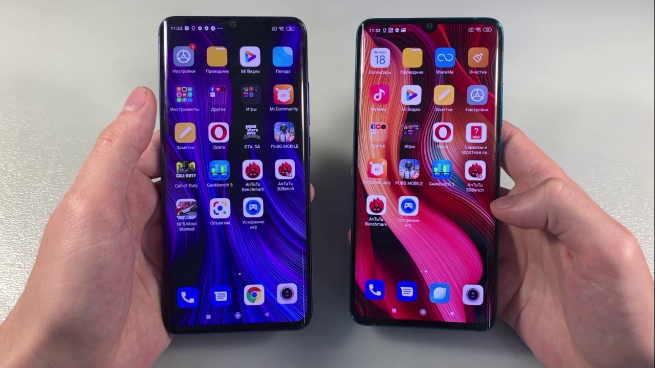 Xiaomi Mi Note 10 Lite vs Xiaomi Mi Note 10