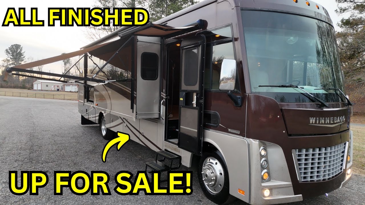 We Are Putting This Rebuilt 2016 Winnebago Sun Cruiser RV on Copart Auction!