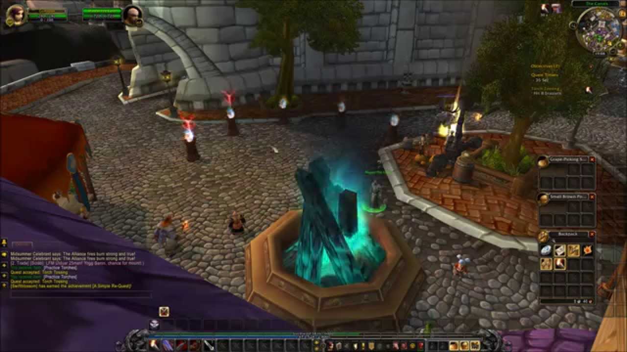 [WOW] Quest turtorial: Torch Tossing