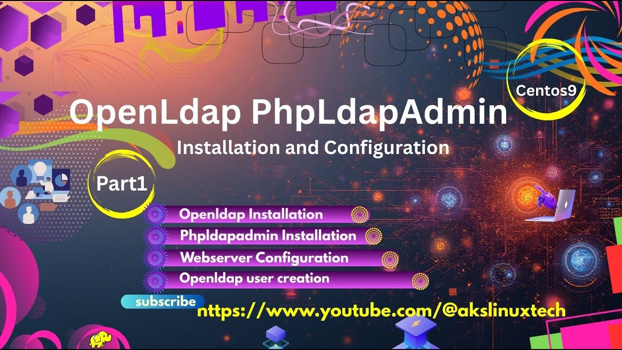 How to install openldap phpldapadmin  in Centos9