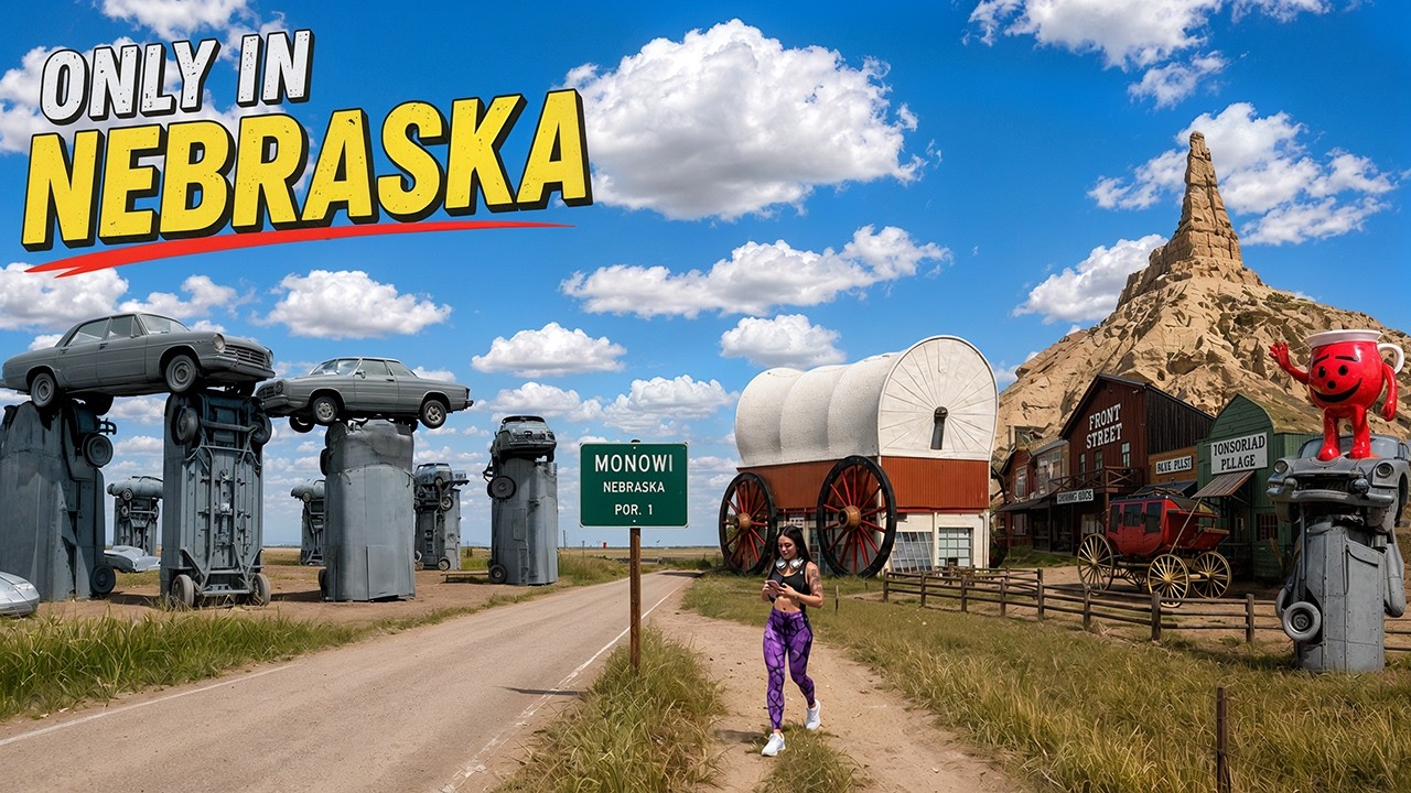 ISOLATED in AMERICA!! 15 Weirdest Small Towns in Nebraska That Feel Too Strange to Be Real