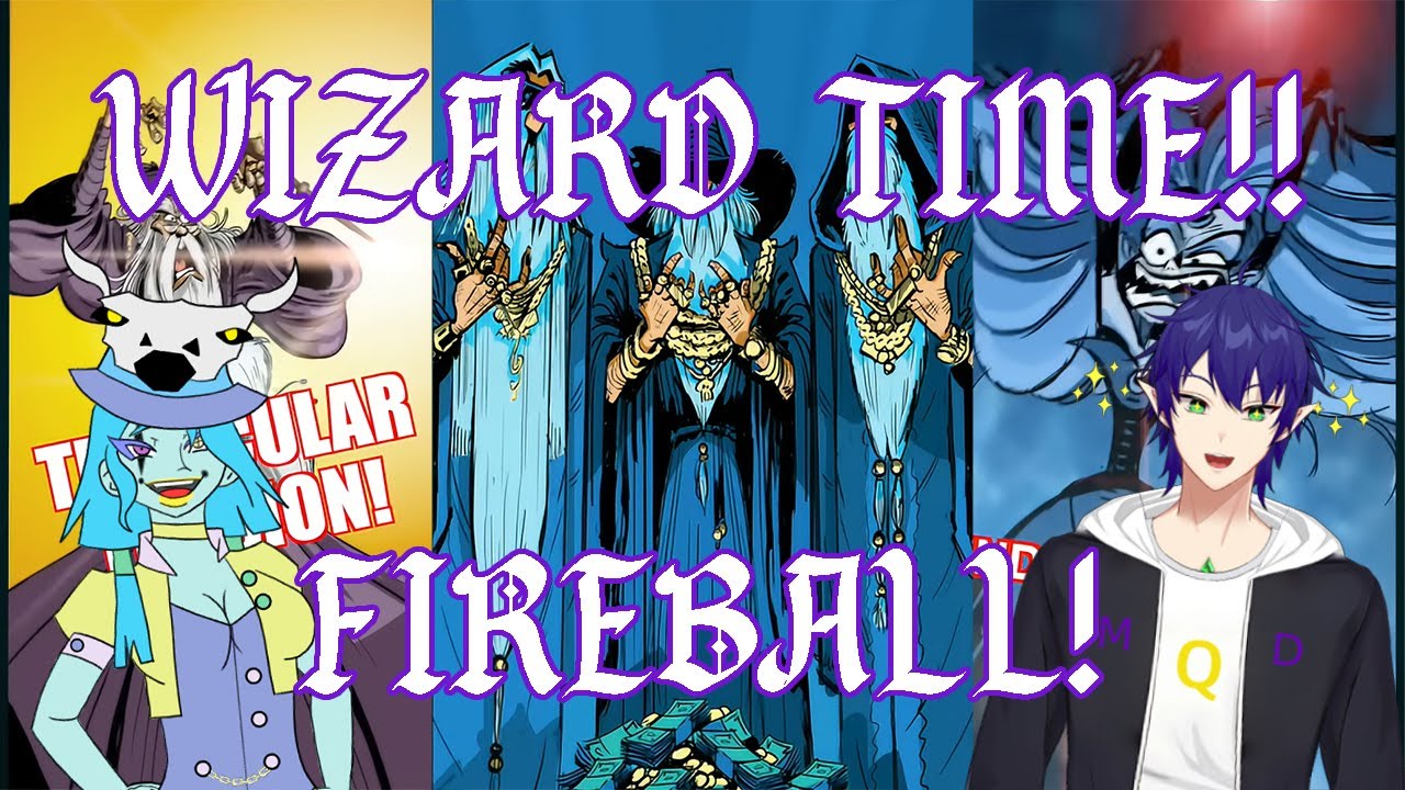 {Punkey Doodles} WIZARD TIME!! FIREBALL!