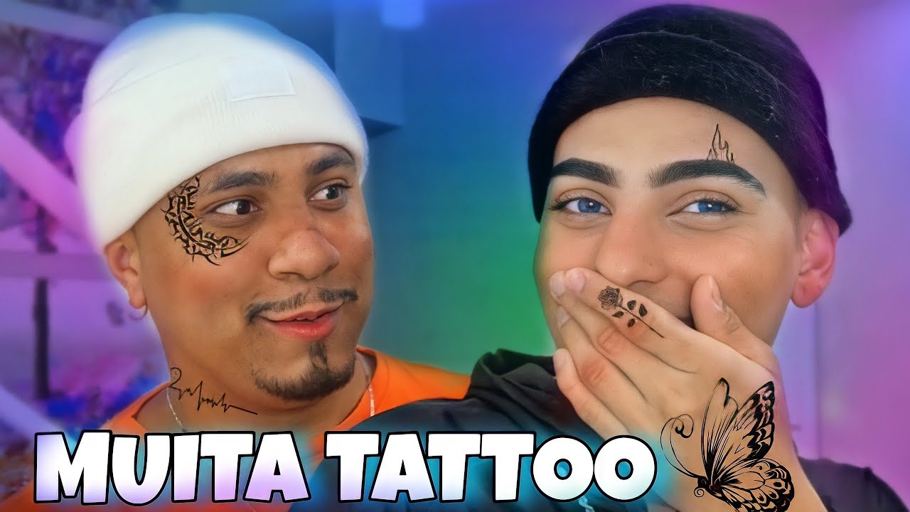 MOSTRANDO NOSSAS TATUAGENS NOVAS | CASAL GAY 😱😱