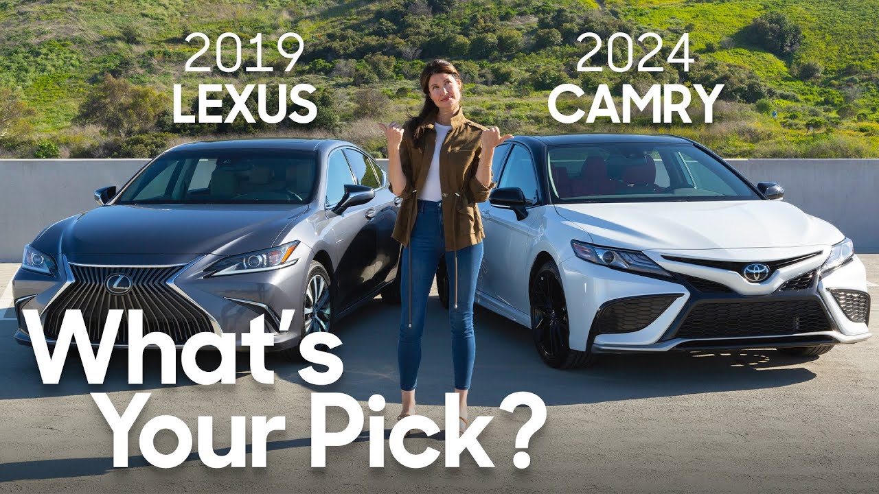 Роскошь или простота? Lexus ES 2019 года против Toyota Camry 2024 года