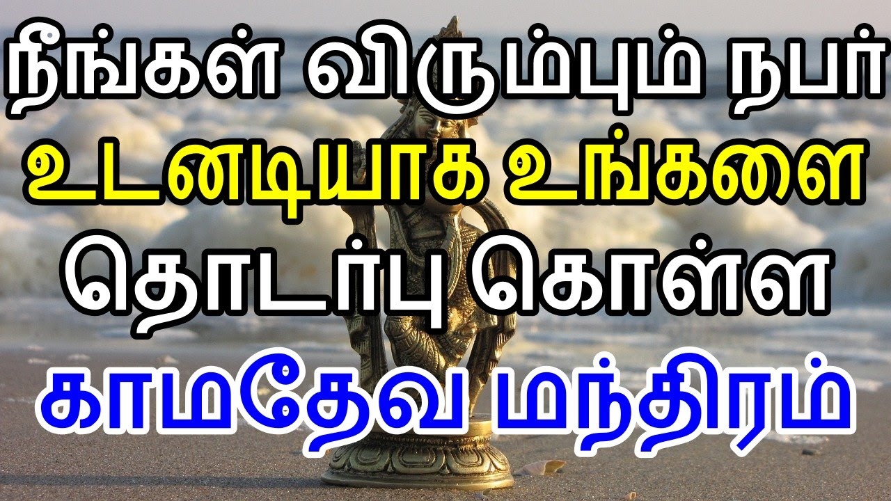 நீங்கள் விரும்பும் நபர் உடனடியாக உங்களை தொடர்பு கொள்ள காமதேவ மந்திரம் | Moyoko Vlogs | Manthiram |