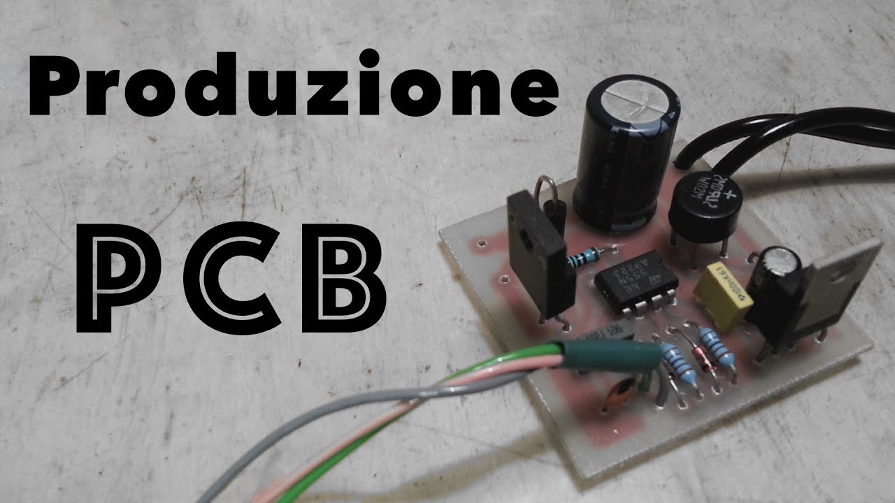 Fotoincisione Circuiti Stampati o PCB - Fai da Te