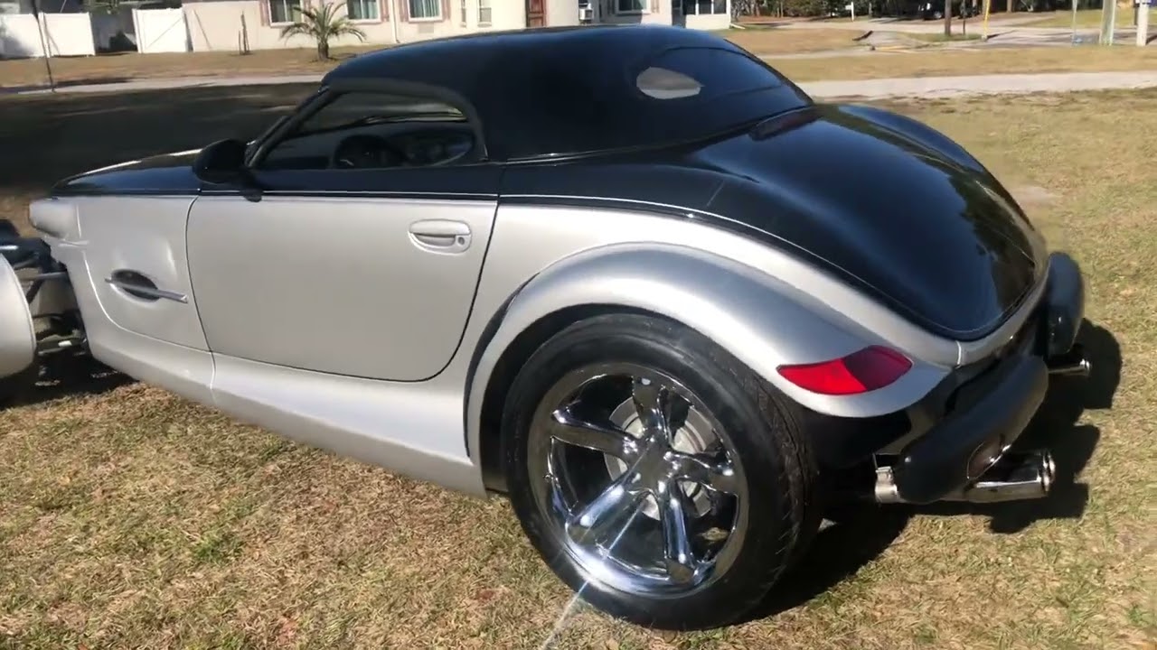 2001 Plymouth Prowler Black tie edition only 8k miles