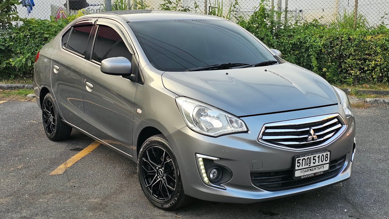 MITSUBISHI ATTRAGE ปี 2016 อีโค่คาร์ที่แท้ทรู ไม่เลิศหรูแต่ประหยัด กำตังค์มา 160,000 มีทอน
