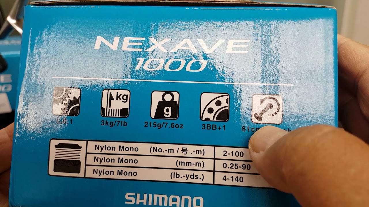 Molinete Shimano NEXAVE