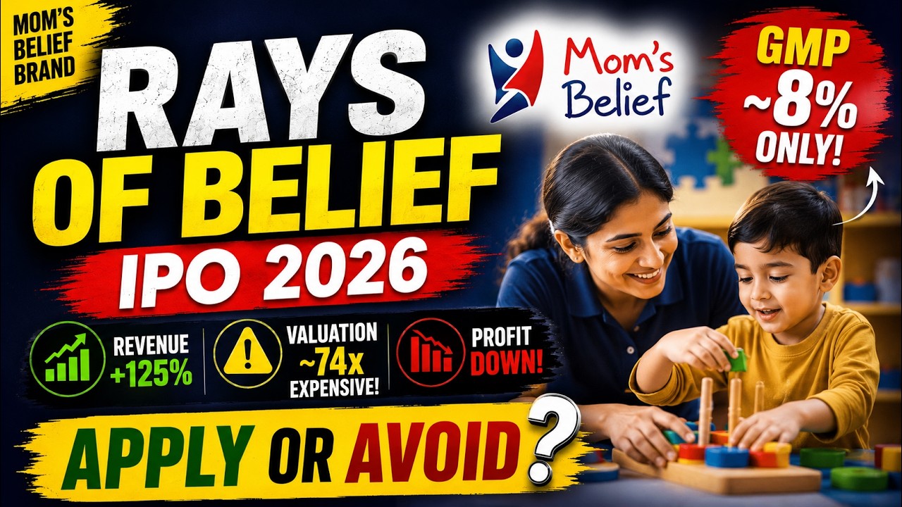 Rays of Belief IPO &mdash; Mom's Belief Parent, Autism-Care Play ⚠️ Mahnga? Hindi #ipo #iporeview