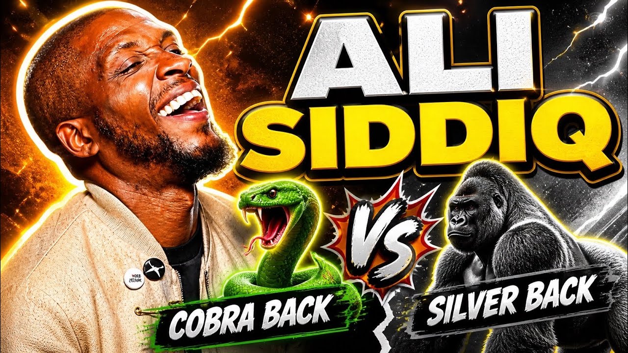 Ali Siddiq tells hilarious prison story! The Cobra Back  vs the Silver Back body building! 🤣😂🤣