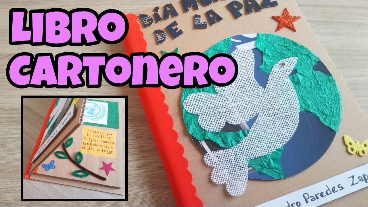 Como Hacer un LIBRO CARTONERO paso a paso