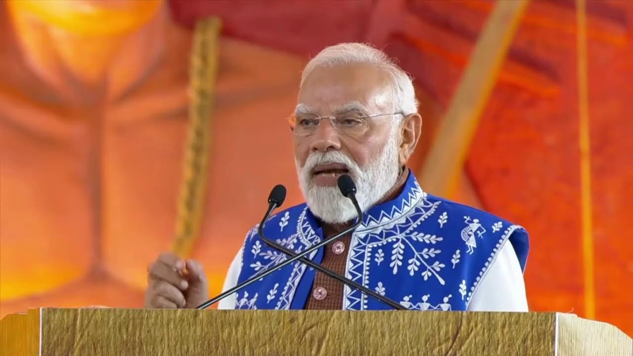 LIVE: PM Modi attends the Janjatiya Gaurav Diwas programme in Dediapada, Gujarat