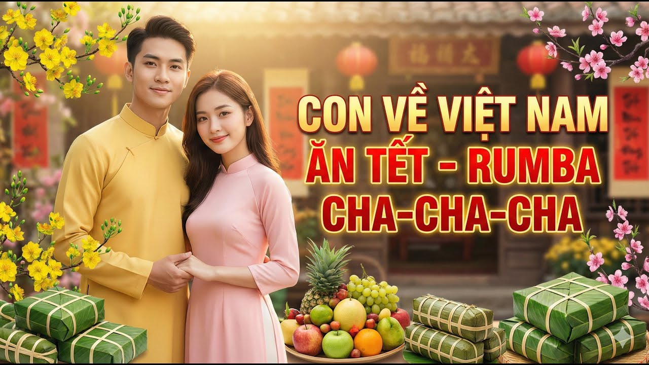 LK Nhạc Tết 2026: Con Về Việt Nam Ăn Tết - Tết Này Hơn Tết Xưa #nhacchill #nhachaymoingay