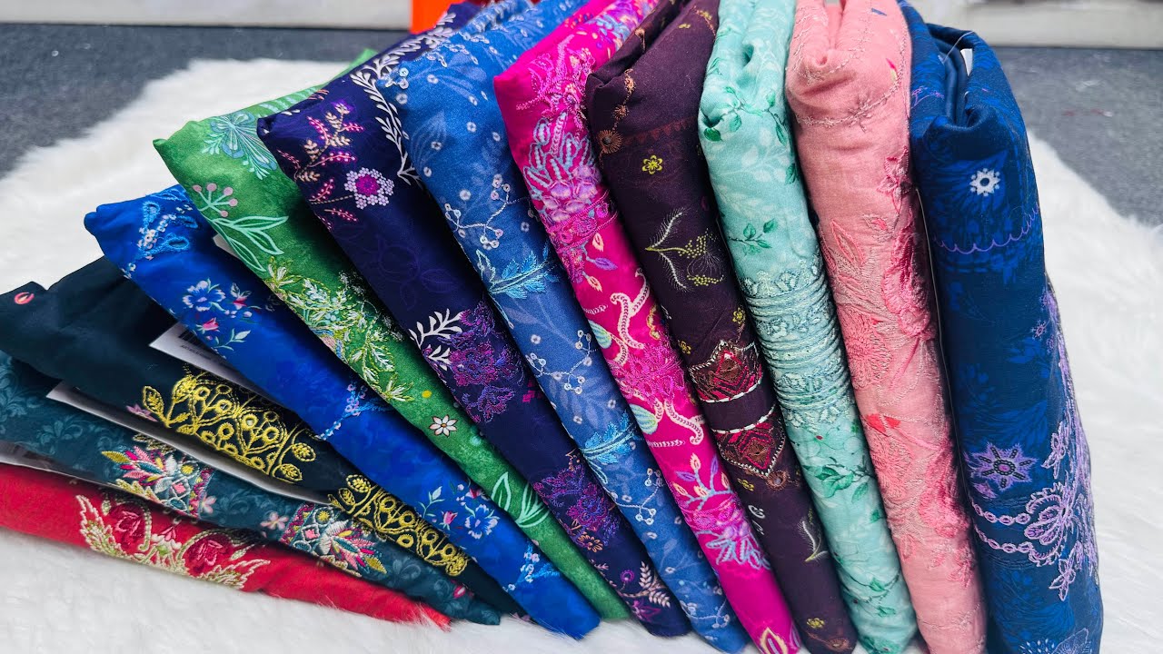 Premium Mahagul by Gulljee Luxury Cotton Three Piece | Pakistani Gulljee Collection 2025