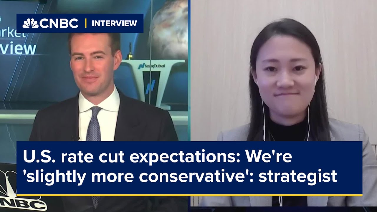 U.S. rate cut expectations: We're 'slightly more conservative': strategist