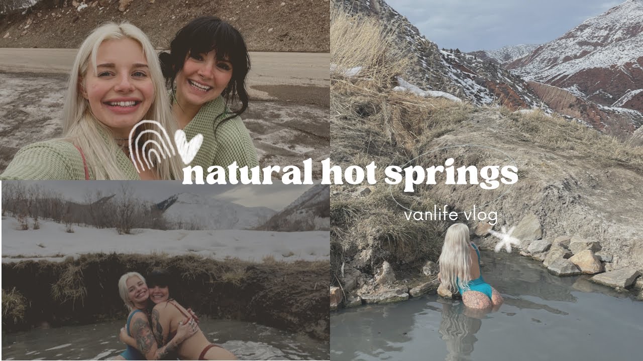 VANLIFE | hot springs, sleeping at a truck stop, Area 51!
