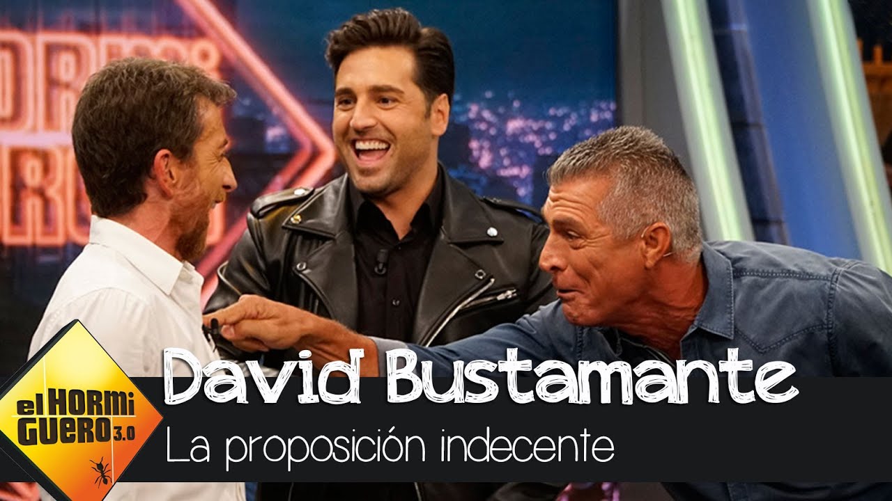 Un 'Trueque a ciegas' con preguntas indiscretas a David Bustamante - El Hormiguero 3.0