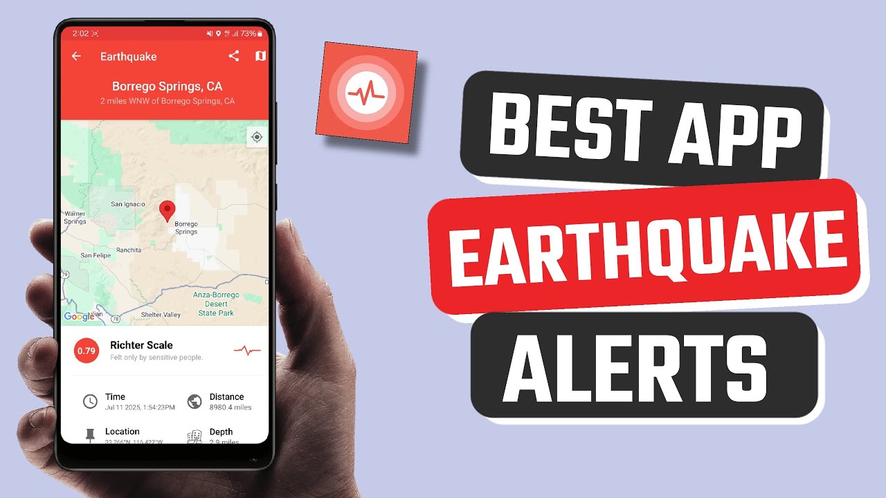 Best Earthquake Alerts app for Android