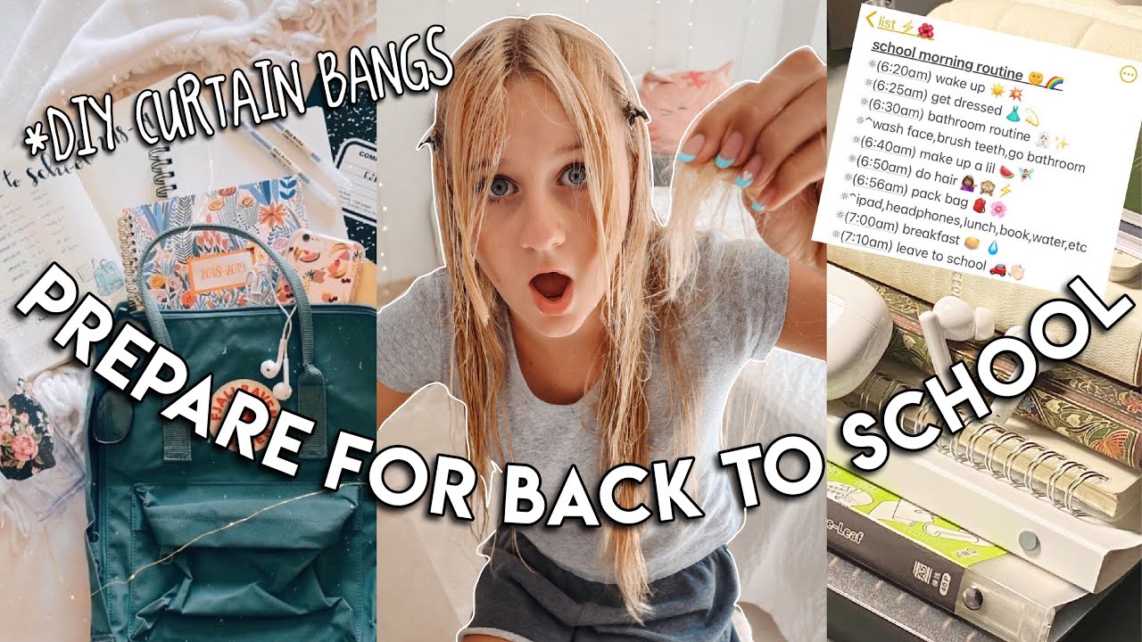 PREPARE FOR BACK TO SCHOOL WITH ME: GLOW UP & ORGA AM LETZTEN FERIENTAG I MaVie Noelle