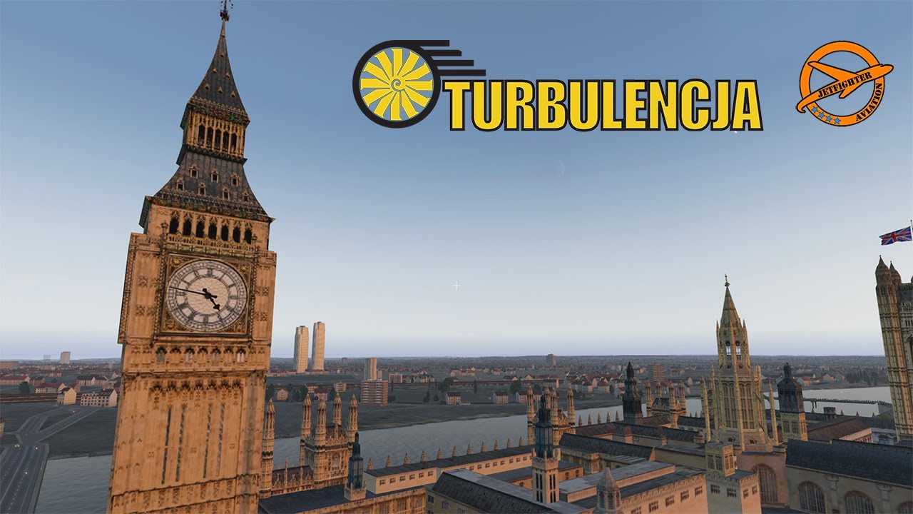 Do Londynu z turbulencją, Airbus 321, Vatsim
