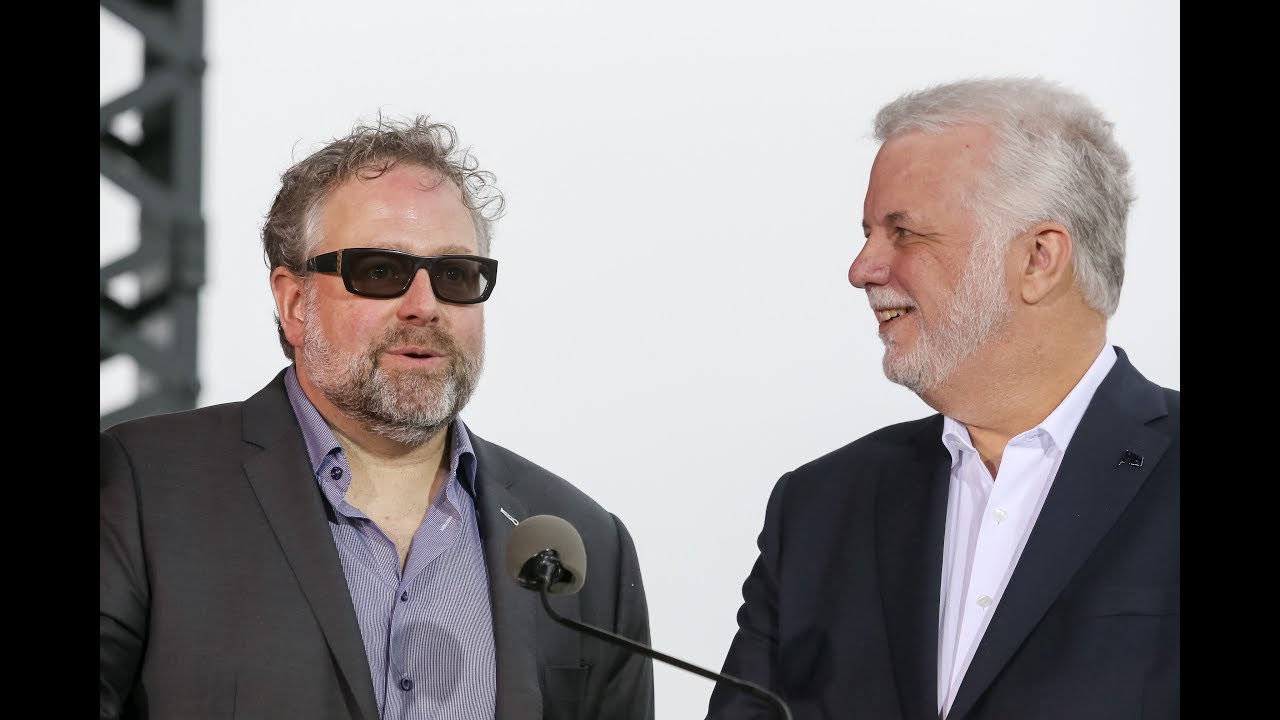 Philippe Couillard pr&eacute;sente le pr&eacute;sident de campagne du PLQ