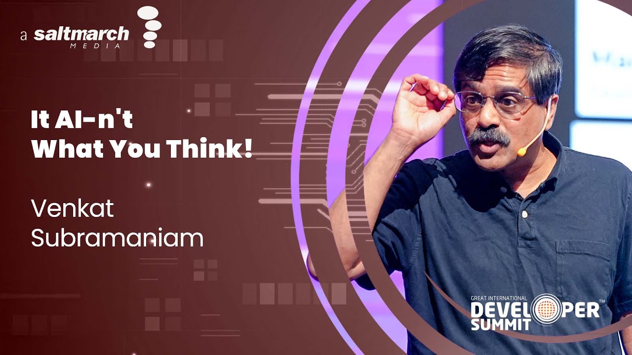 It AI n't What You Think! - Venkat Subramaniam