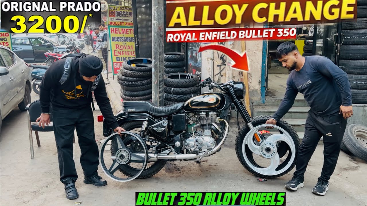 New Modified Bullet Standard Alloy Wheels 3200/- only😱